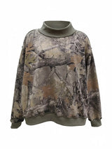 Woodland Mock Neck Sweatshirt