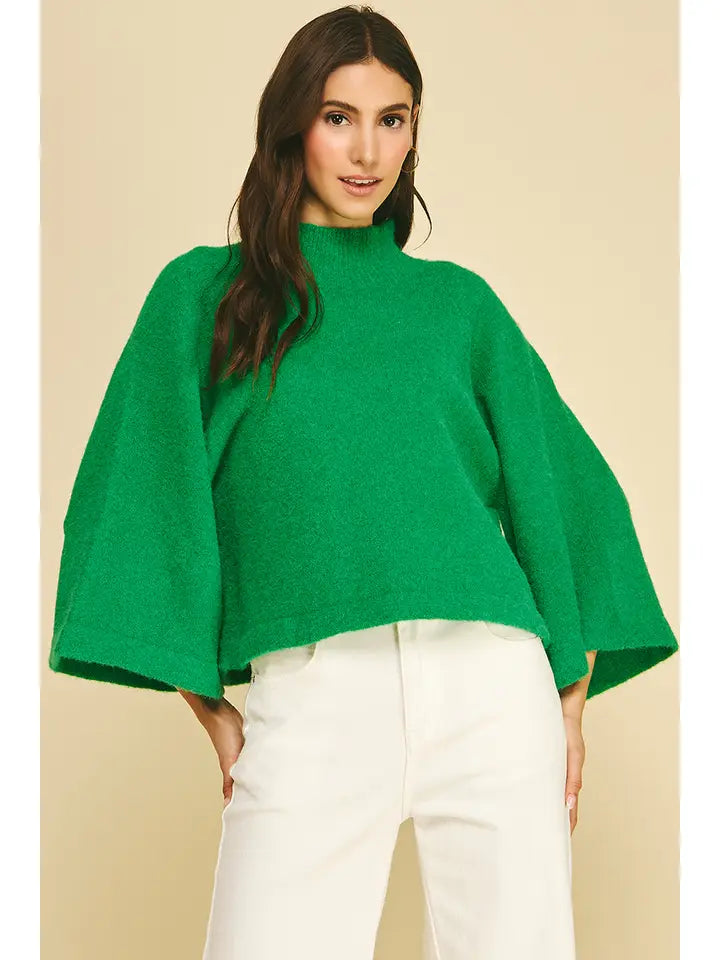 The Harley Sweater Green