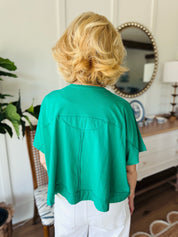 The Hannah Top Green