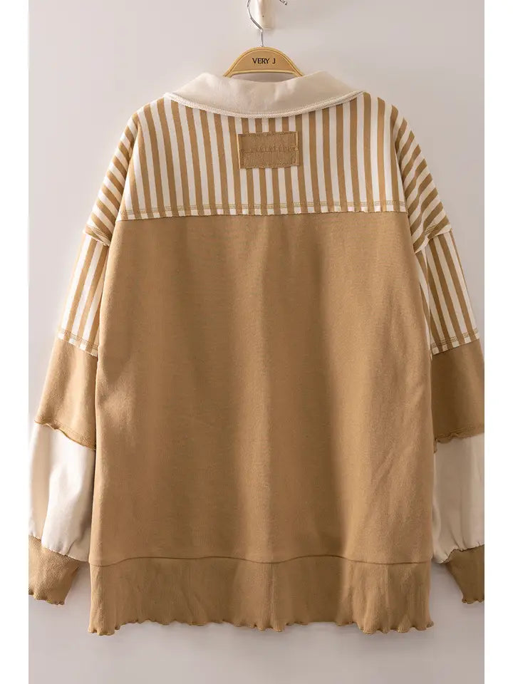 The Rugby Sweatshirt Taupe