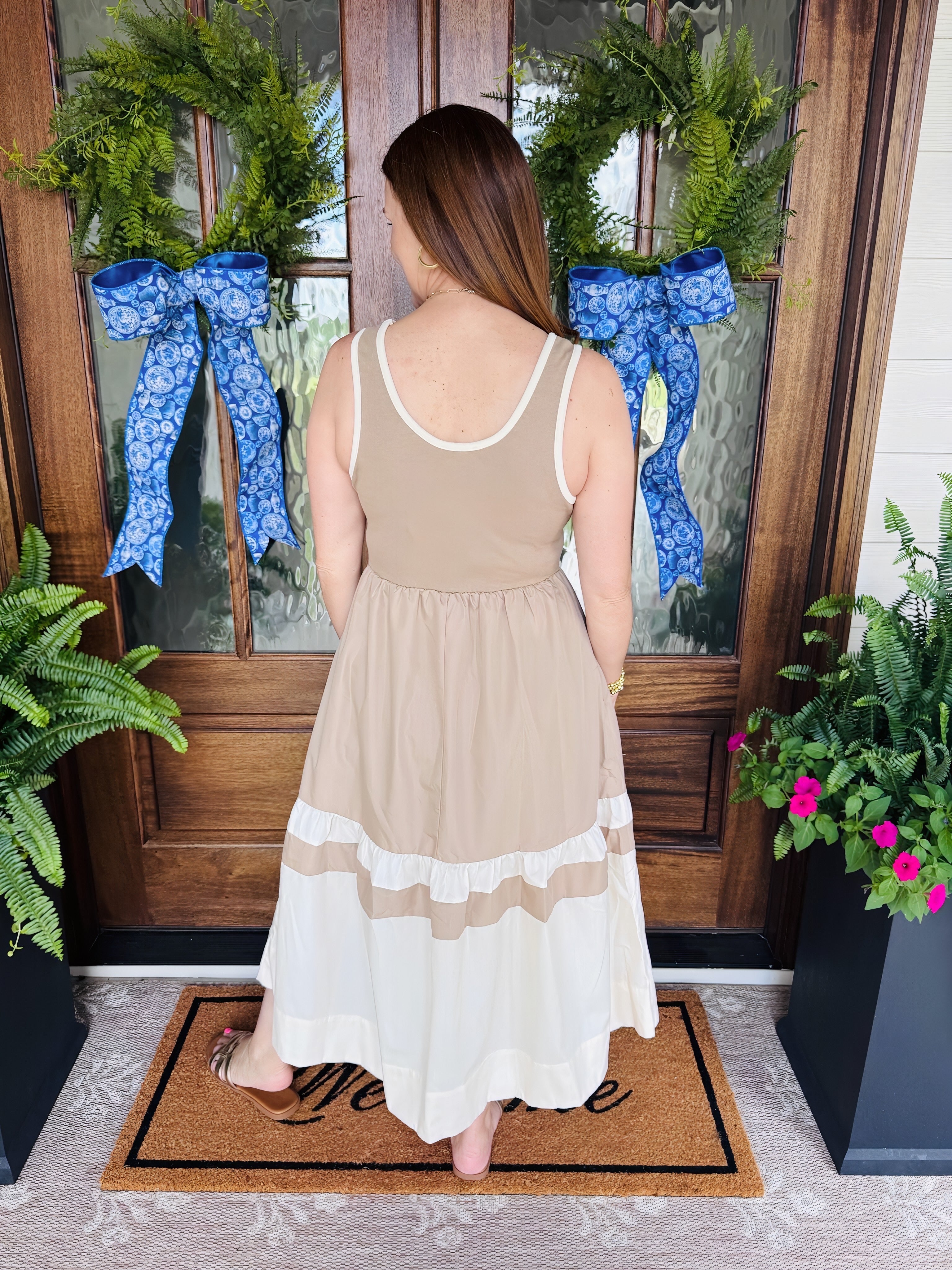 The Winslow Dress Taupe