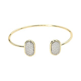 Gold Pave Cuff
