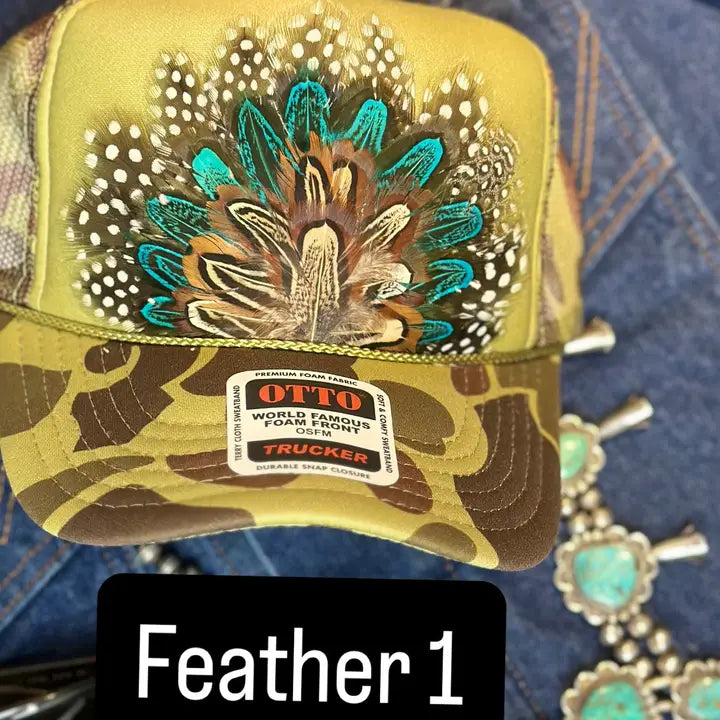 The BK Feather Camo Hat