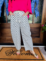 The Pleated Barrel Pant