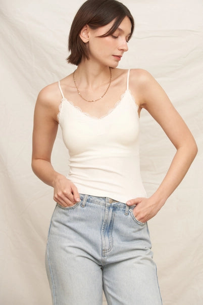 White Lace Cami