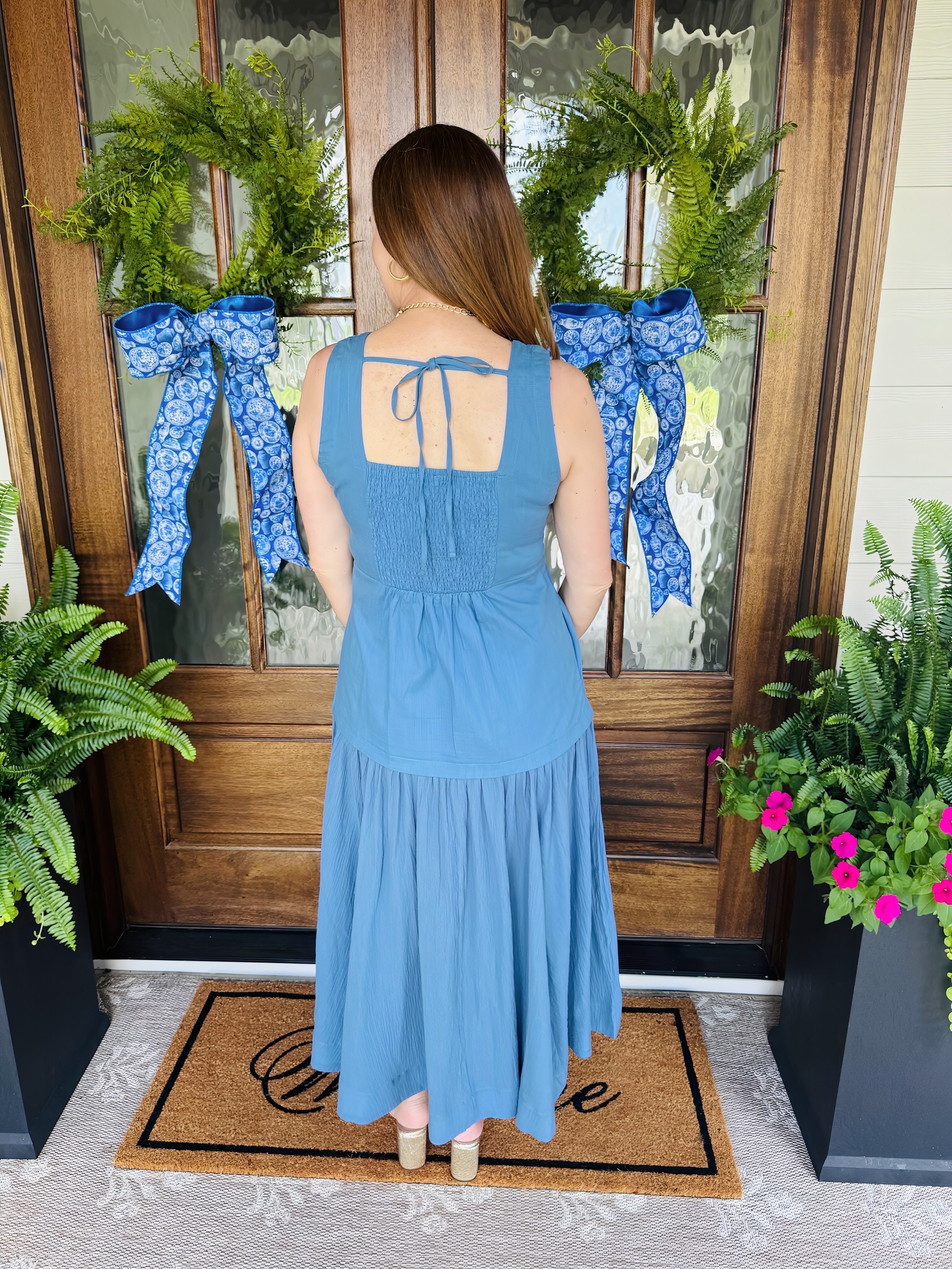 The Miley Dress Blue