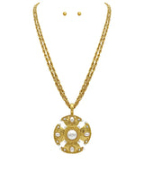 Layered Pearl Necklace