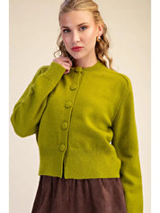 The Briarwood Sweater Chartreuse
