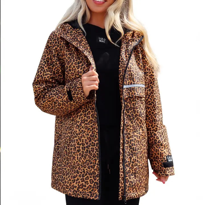 Lulu Mac Leopard Rain Jacket