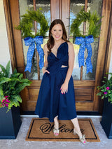 Knotts Landing Dress Navy