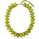 Cordelia Beaded Necklace Chartreuse