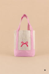 Canvas Bag Bow