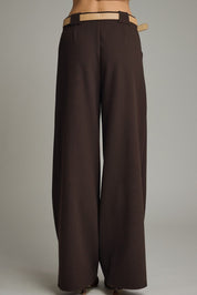 The Madleyn Trouser Pants Brown