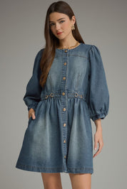 The Christine Denim Dress