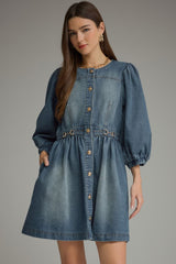 The Christine Denim Dress