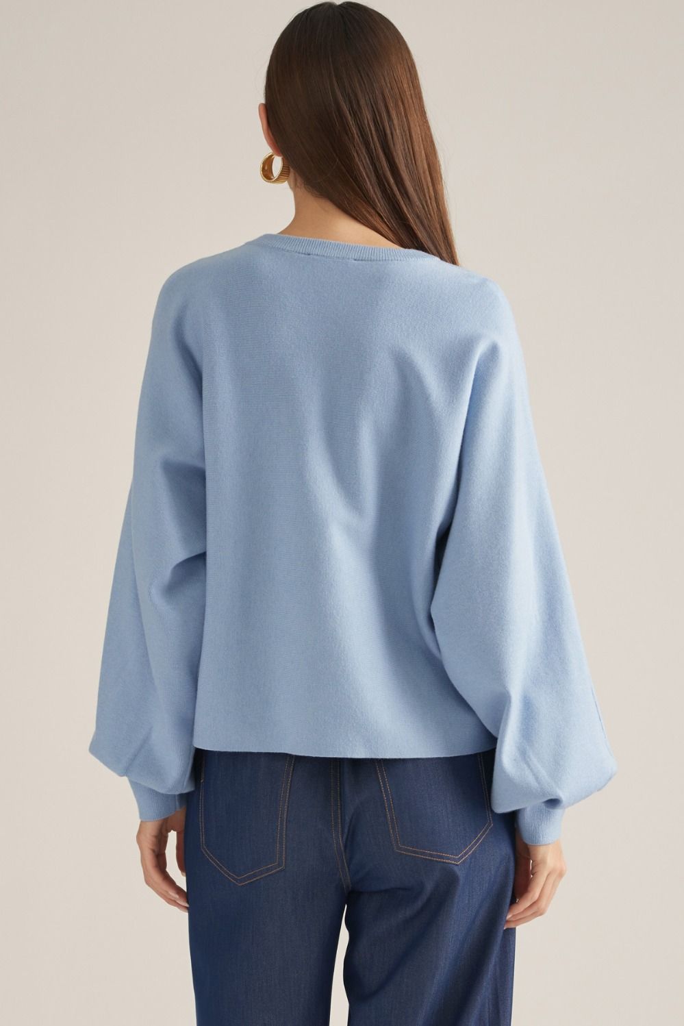 The Reed Sweater Light Blue