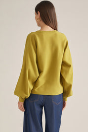 The Reed Sweater Olive