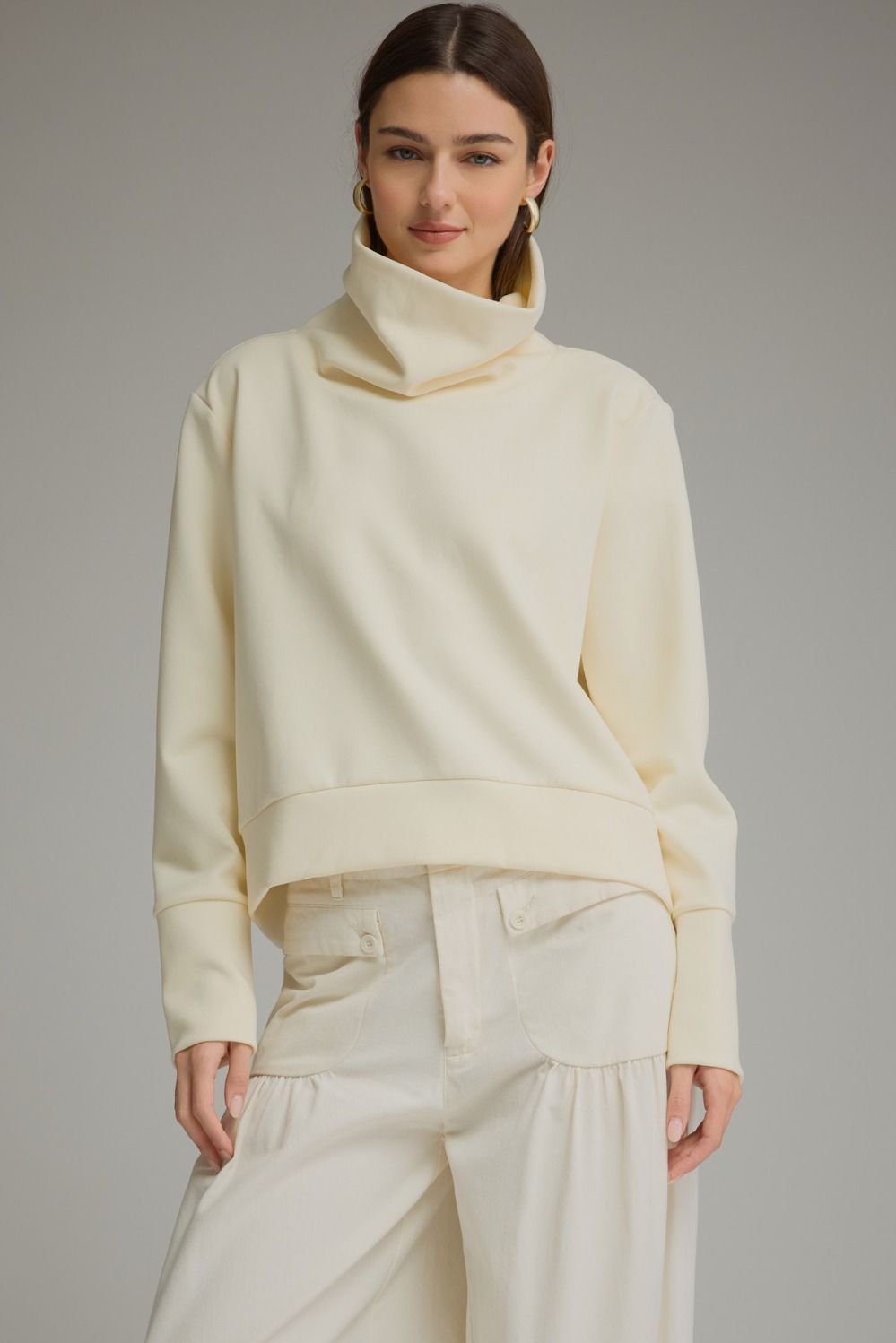 The Jacqueline Cream Top