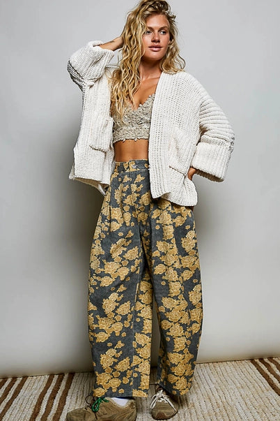 The Chenille Ivory Open Cardigan