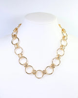 Amie Gold Chain Link Necklace